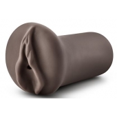 Коричневый мастубратор-вагина Nicole s Kitty - Blush Novelties - в Костроме купить с доставкой