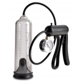 Вакуумная мужская помпа с датчиком давления Pro-Gauge Power Pump - Pipedream - в Костроме купить с доставкой