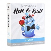 стимулирующий презерватив-насадка Roll   Ball Classic - Sitabella - купить с доставкой в Костроме