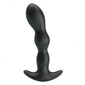 Черный анальный стимулятор простаты с вибрацией Special Anal Massager - 14,5 см. - Baile - в Костроме купить с доставкой