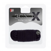 Черная веревка для связывания BONDX LOVE ROPE - 10 м. - Dream Toys - купить с доставкой в Костроме