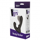 Чёрный массажер простаты с 2 моторами BOOTY ROCKER - Dream Toys - в Костроме купить с доставкой
