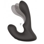 Чёрный массажер простаты с 2 моторами BOOTY ROCKER - Dream Toys - в Костроме купить с доставкой