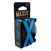 Классические презервативы в железном кейсе MAXUS Classic - 3 шт. - Maxus - купить с доставкой в Костроме