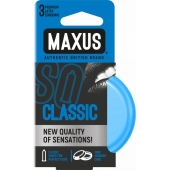 Классические презервативы в железном кейсе MAXUS Classic - 3 шт. - Maxus - купить с доставкой в Костроме