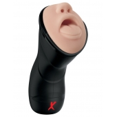 Мастурбатор-ротик Deep Throat Vibrating Stroker - Pipedream - в Костроме купить с доставкой