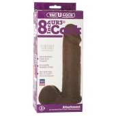 Насадка-реалистик Vac-U-Lock 8  ULTRASKYN Cock - 20,6 см. - Doc Johnson - купить с доставкой в Костроме