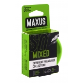 Презервативы в железном кейсе MAXUS Mixed - 3 шт. - Maxus - купить с доставкой в Костроме