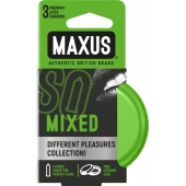 Презервативы в железном кейсе MAXUS Mixed - 3 шт. - Maxus - купить с доставкой в Костроме