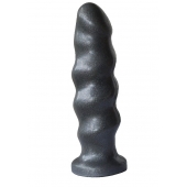 Черная насадка на трусики харнесс Platinum - 16 см. - LOVETOY (А-Полимер) - купить с доставкой в Костроме