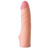 Телесная насадка на Harness с коннектором RED LINE  - 19,5 см. - LOVETOY (А-Полимер) - купить с доставкой в Костроме