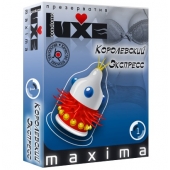 Презерватив LUXE Maxima  Королевский экспресс  - 1 шт. - Luxe - купить с доставкой в Костроме