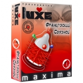 Презерватив LUXE Maxima  Французский связной  - 1 шт. - Luxe - купить с доставкой в Костроме