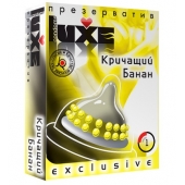 Презерватив LUXE  Exclusive  Кричащий банан  - 1 шт. - Luxe - купить с доставкой в Костроме