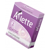 Классические презервативы Arlette Classic - 3 шт. - Arlette - купить с доставкой в Костроме