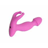 Розовый стимулятор простаты с усиками - 15 см. - 4sexdreaM - в Костроме купить с доставкой