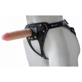 Универсальный мягкий пояс с насадкой Hard brutal BDSM-КОНСУЛ - 17 см. - LOVETOY (А-Полимер) - купить с доставкой в Костроме