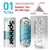Мастурбатор SPINNER Tetra - Tenga - в Костроме купить с доставкой