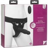 Черный полый вибрострапон Body Extensions BE Aroused - 17,78 см. - Doc Johnson - купить с доставкой в Костроме