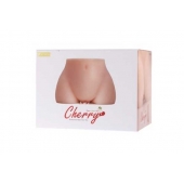 Мастурбатор-полуторс Cherry с вибрацией и двумя любовными тоннелями - KOKOS - в Костроме купить с доставкой