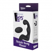 Черный вибромассажер простаты REMOTE BOOTY PLEASER - Dream Toys - в Костроме купить с доставкой