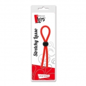 Красное эрекционное лассо с одной бусинкой-утяжкой STRETCHY THICK LASSO - Dream Toys - в Костроме купить с доставкой