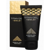 Гель для увеличения члена Titan Gel Gold Tantra - 50 мл. - Titan - купить с доставкой в Костроме