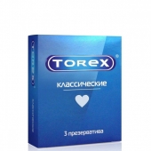 Гладкие презервативы Torex  Классические  - 3 шт. - Torex - купить с доставкой в Костроме