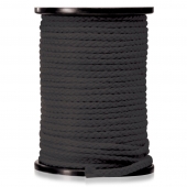 Черная веревка для связывания Bondage Rope - 60,9 м. - Pipedream - купить с доставкой в Костроме
