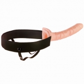 Мужской полый страпон 10  Hollow Strap-On - 24 см. - Pipedream - купить с доставкой в Костроме