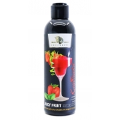 Интимный гель-смазка JUICY FRUIT с ароматом клубники - 200 мл. - БиоМед - купить с доставкой в Костроме