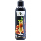 Интимный гель-смазка JUICY FRUIT с ароматом солёной карамели - 200 мл. - БиоМед - купить с доставкой в Костроме