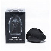 Черный инновационный мужской вибратор PULSE SOLO ESSENTIAL - Hot Octopuss - в Костроме купить с доставкой