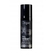 Гель для массажа ORGIE Sexy Vibe High Voltage с эффектом вибрации - 15 мл. - ORGIE - купить с доставкой в Костроме