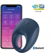 Эрекционное кольцо Satisfyer Strong One с возможностью управления через приложение - Satisfyer - в Костроме купить с доставкой