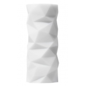 Белый 3D мастурбатор POLYGON - Tenga - в Костроме купить с доставкой