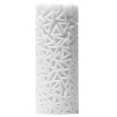 Белый 3D мастурбатор PILE - Tenga - в Костроме купить с доставкой