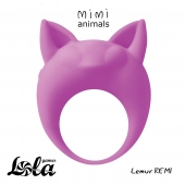 Фиолетовое эрекционное кольцо Lemur Remi - Lola Games - в Костроме купить с доставкой