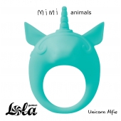 Зеленое эрекционное кольцо Unicorn Alfie - Lola Games - в Костроме купить с доставкой