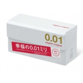 Супер тонкие презервативы Sagami Original 0.01 - 10 шт. - Sagami - купить с доставкой в Костроме