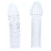 Комплект из 2 прозрачных насадок на пенис PENIS EXTENDER PACK - Dream Toys - в Костроме купить с доставкой
