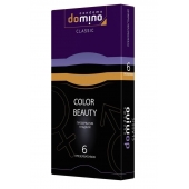 Разноцветные презервативы DOMINO Colour Beauty - 6 шт. - Domino - купить с доставкой в Костроме