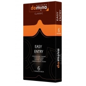 Презервативы с увеличенным количеством смазки DOMINO Easy Entry - 6 шт. - Domino - купить с доставкой в Костроме