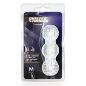 Прозрачный фигурный мастурбатор Master Stroker - Blush Novelties - в Костроме купить с доставкой