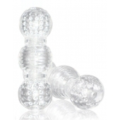 Прозрачный фигурный мастурбатор Master Stroker - Blush Novelties - в Костроме купить с доставкой