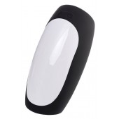 Черно-белый перезаряжаемый мастурбатор Erotist Hailstorm - Erotist Adult Toys - в Костроме купить с доставкой