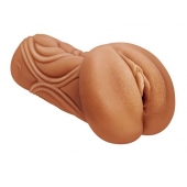 Кофейный мастурбатор-вагина Dumpling - Lola Games - в Костроме купить с доставкой