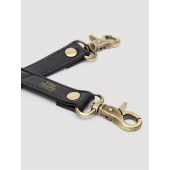 Черный фиксатор для манжет Bound to You Faux Leather Hogtie - Fifty Shades of Grey - купить с доставкой в Костроме