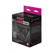 Черный пояс для насадок BEST CLASS STRAP - LOVETOY (А-Полимер) - купить с доставкой в Костроме