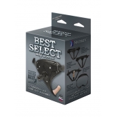 Пояс HARNESS BEST SELECT с вагинальной пробкой - LOVETOY (А-Полимер) - купить с доставкой в Костроме